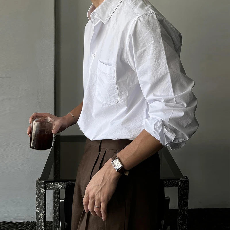 Men’s Luxury Textured Shirt