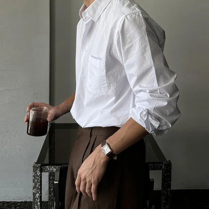 Men’s Luxury Textured Shirt