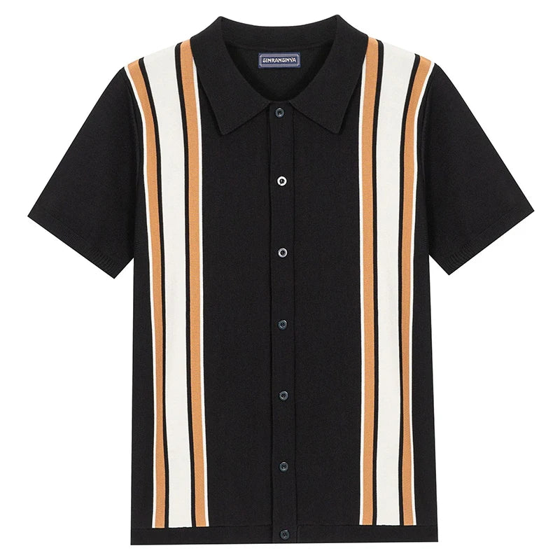 Men’s Knitted Polo Shirt