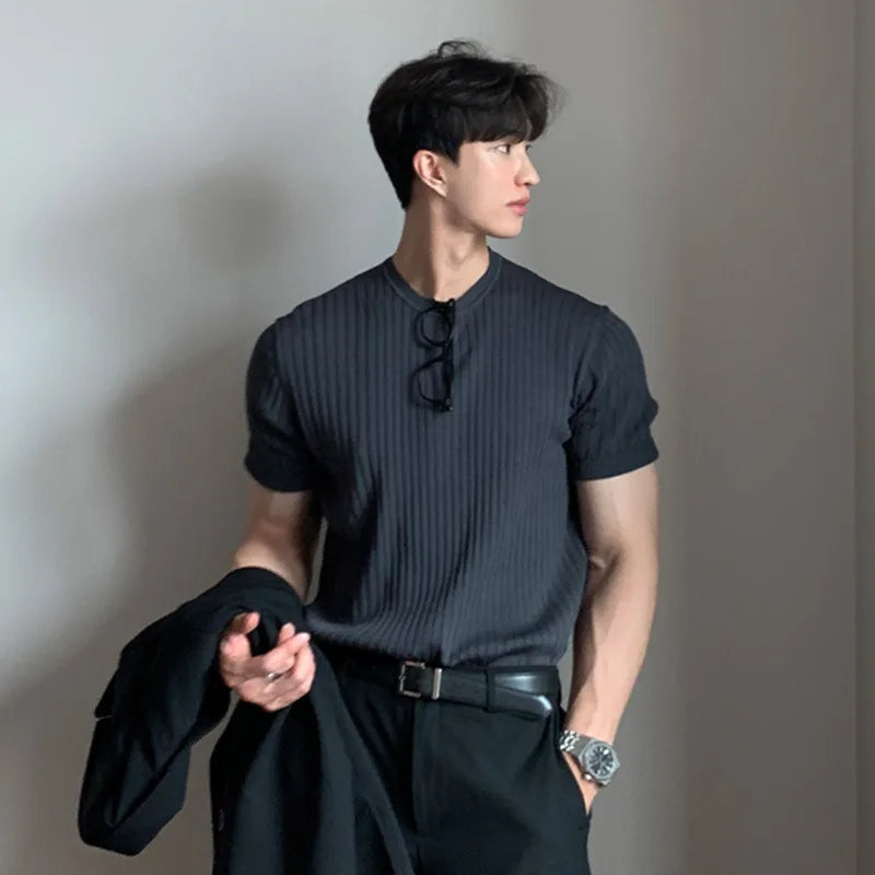 Men’s Knitted T-Shirt