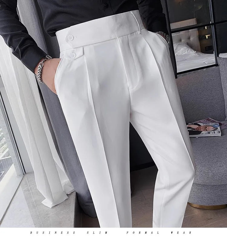 Men’s Drooping Baggy Suit Pants