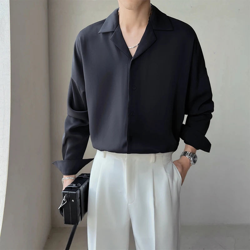 Men’s Suit Collar Shirt