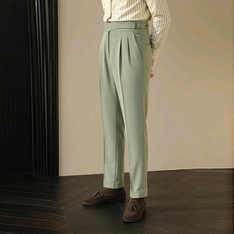 Men’s Draped Suit Pants