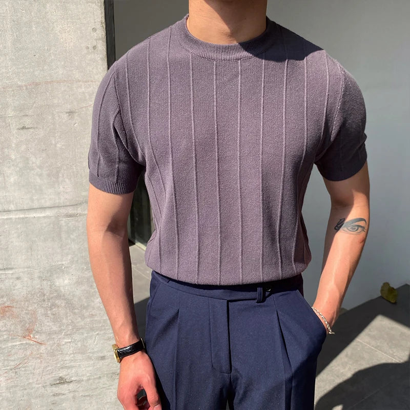 Men’s Slim Knit T-Shirt