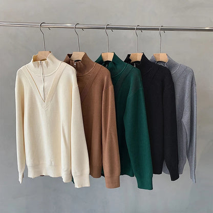 Men’s Knit Turtleneck Pullover