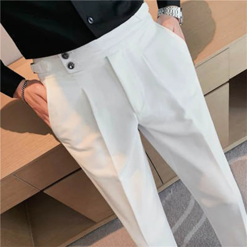 Men’s Draped Suit Pants
