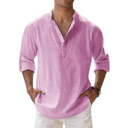 Men’s Cotton Linen Shirts