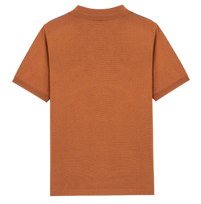 Men’s Knitted Polo Shirt