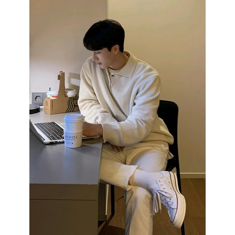 Men’s Polo Neck Sweater