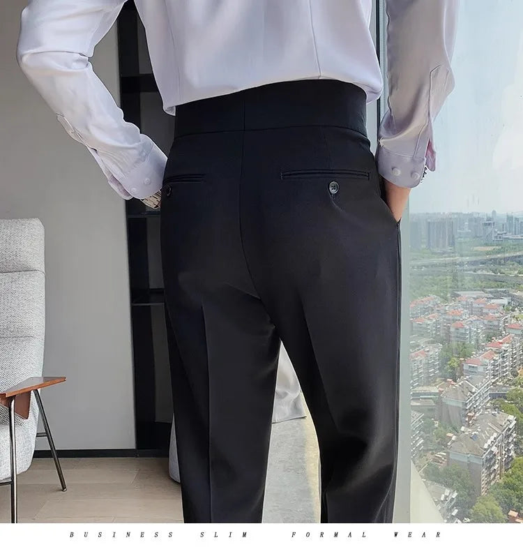 Men’s Drooping Baggy Suit Pants