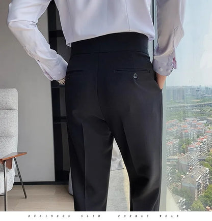 Men’s Drooping Baggy Suit Pants
