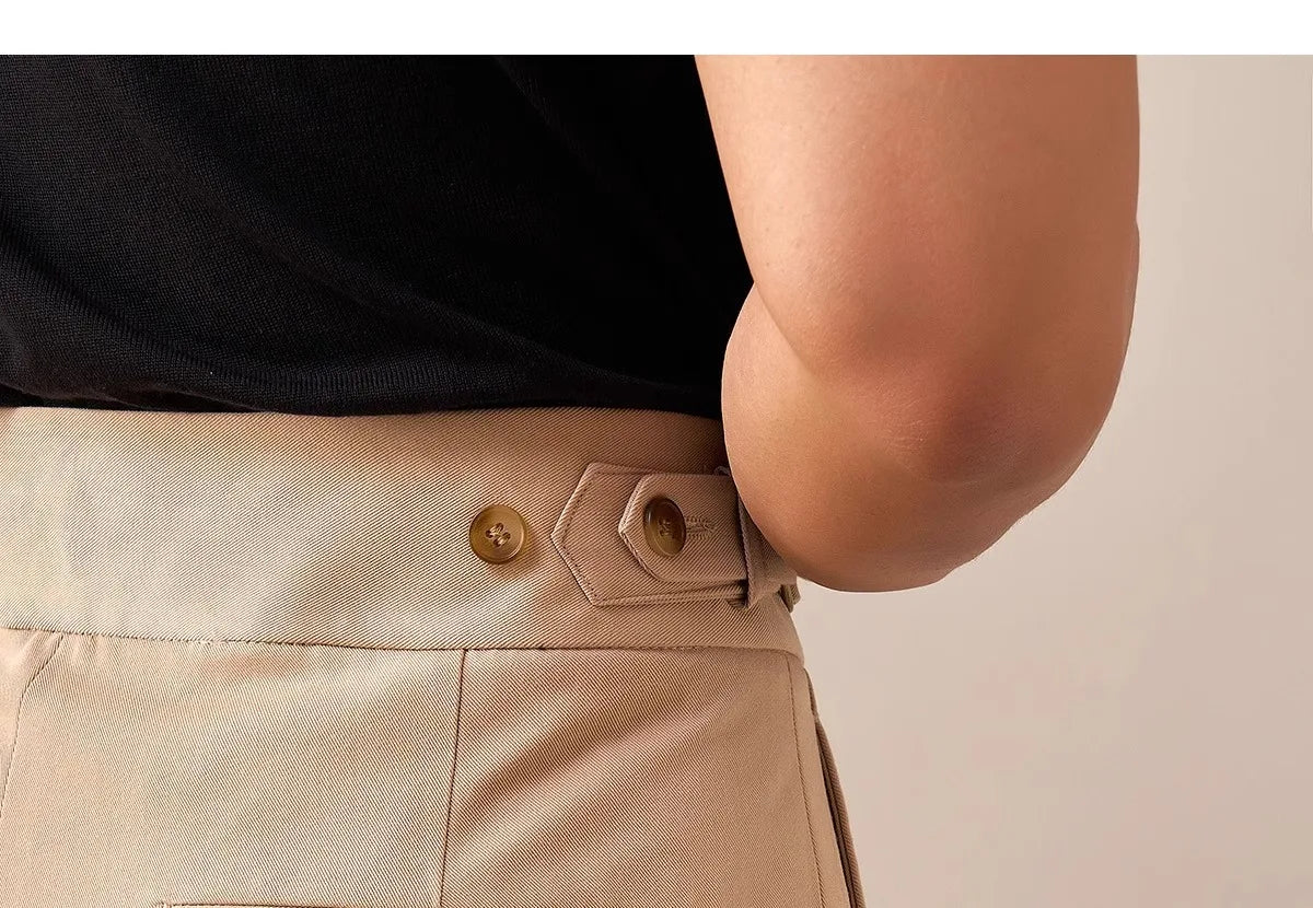 Men’s Draped Suit Pants