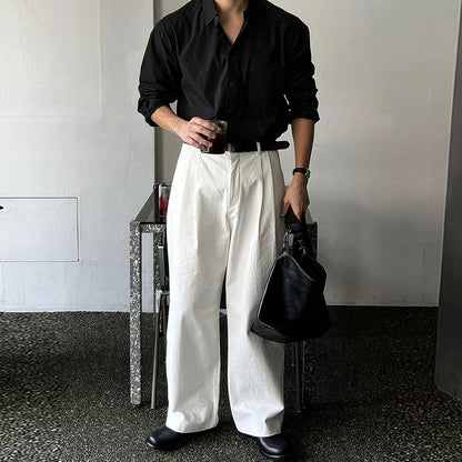 Men’s Luxury Textured Shirt