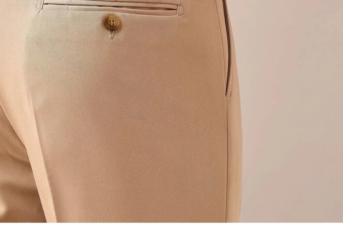 Men’s Draped Suit Pants