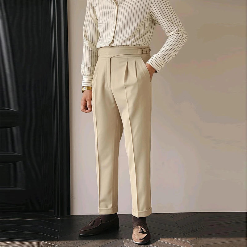 Men’s Draped Suit Pants
