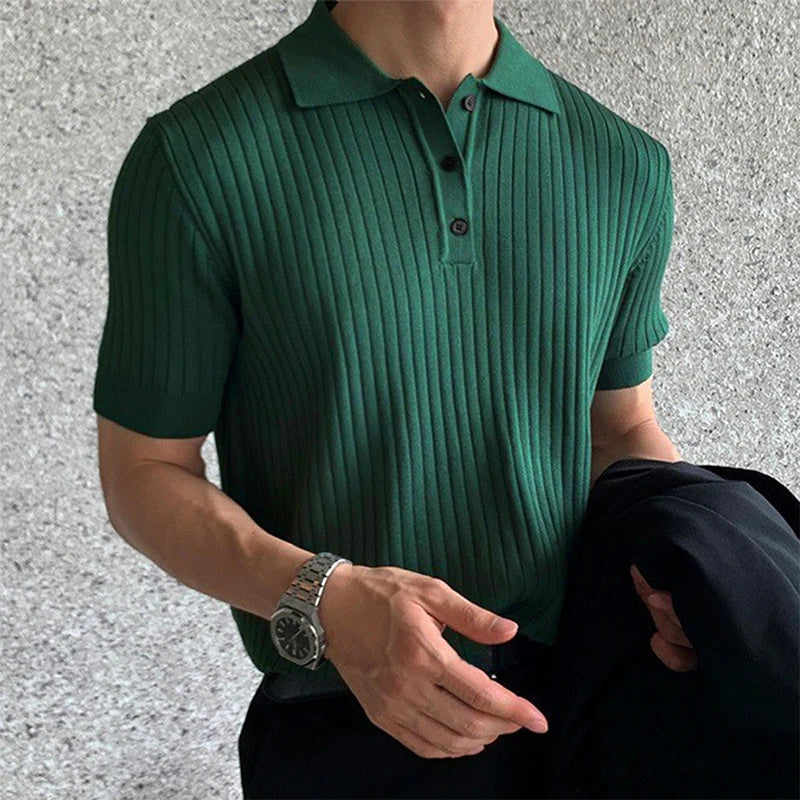 Men’s Retro Knit Polo