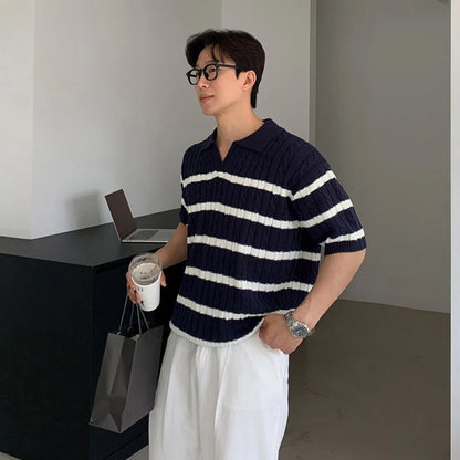 Men’s Knit Polo Shirt