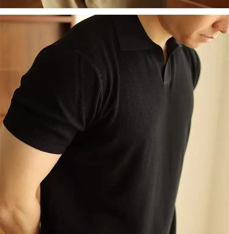 Men’s Knit Polo Shirt