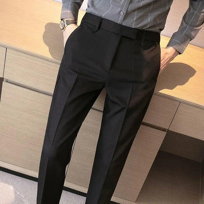 Men’s Draped Baggy Suit Pants