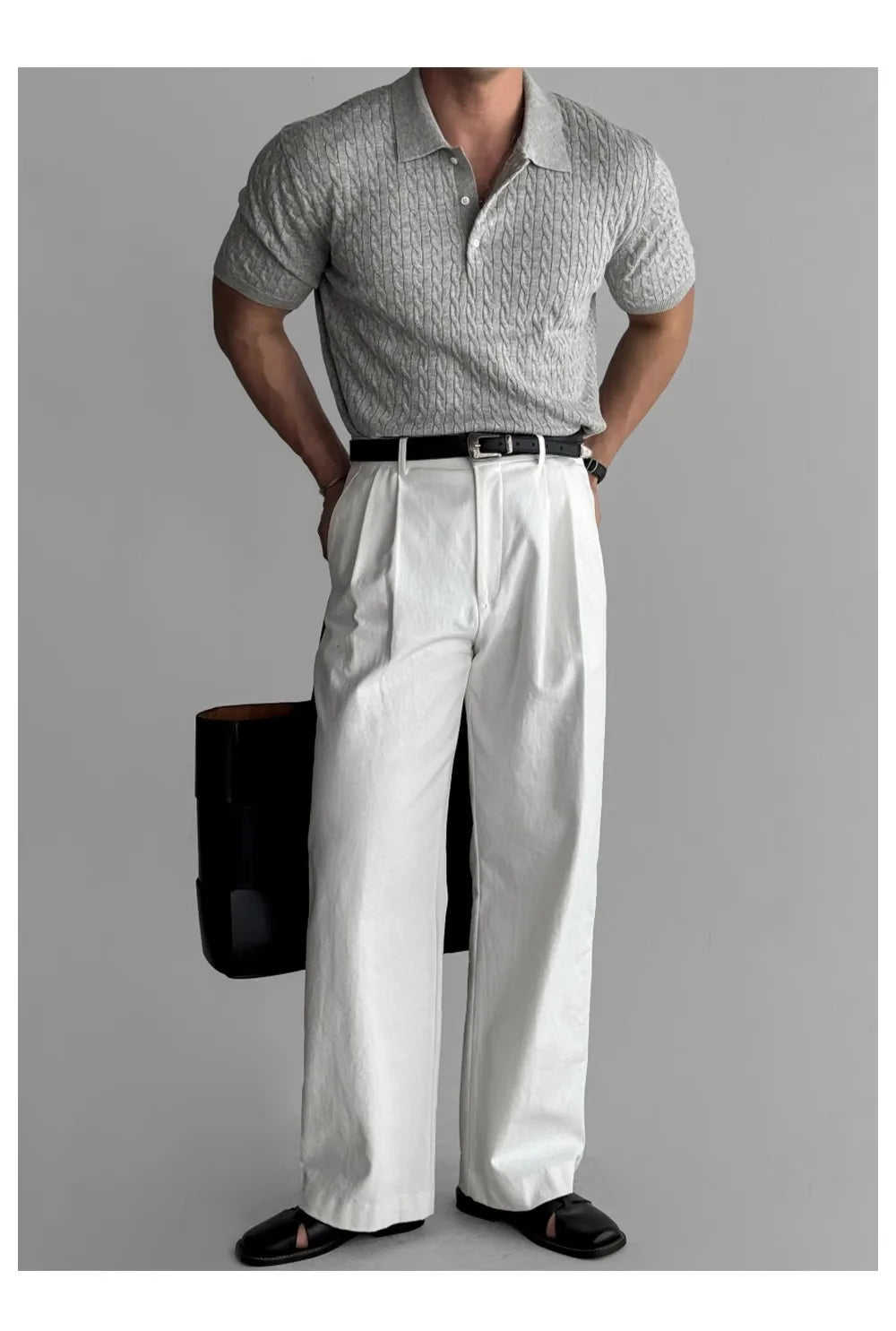 Men’s Jacquard Polo Shirt