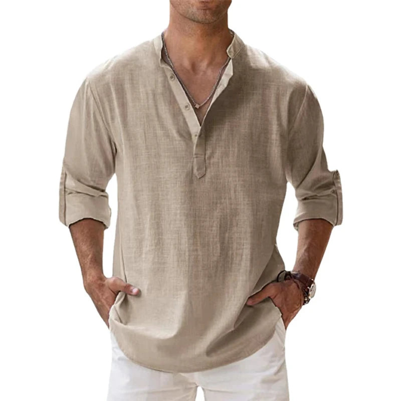 Men’s Cotton Linen Shirts