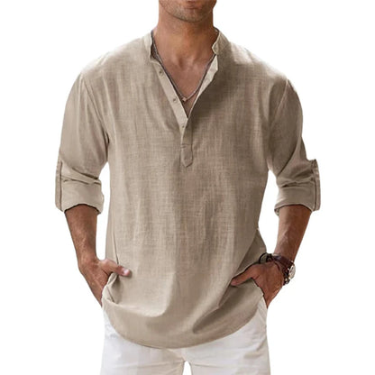 Men’s Cotton Linen Shirts
