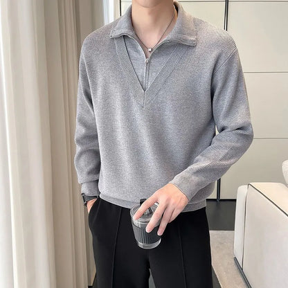 Men’s Knit Turtleneck Pullover