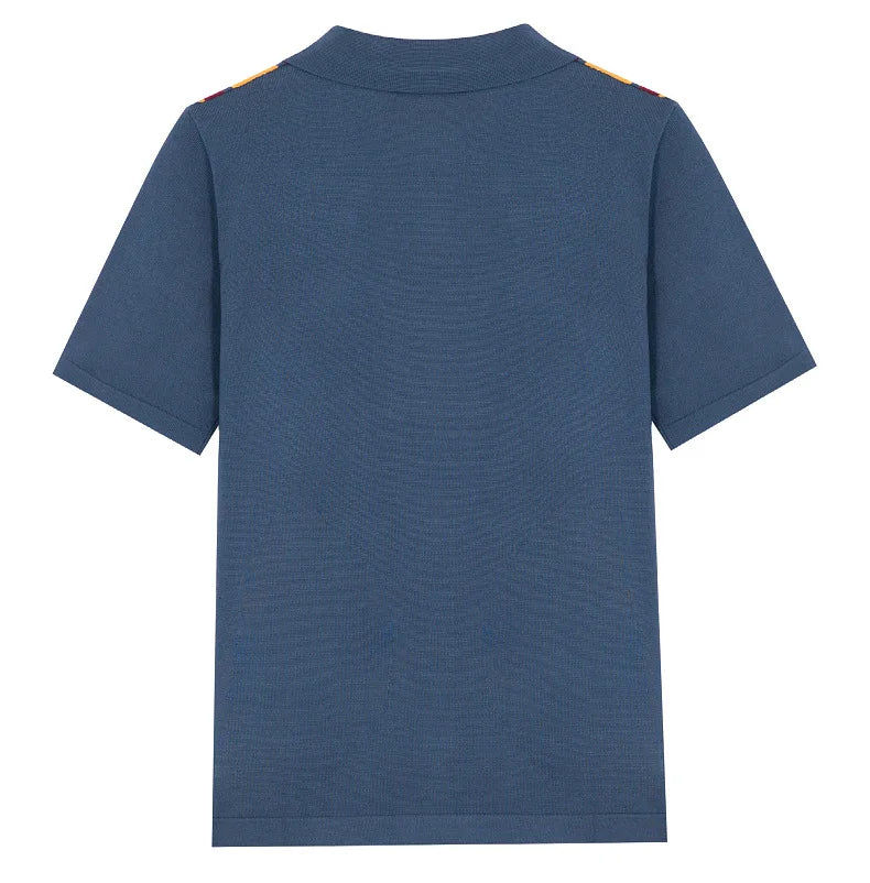 Men’s Knitted Polo Shirt