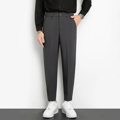 Men’s Slim Cuffed Suit Pants