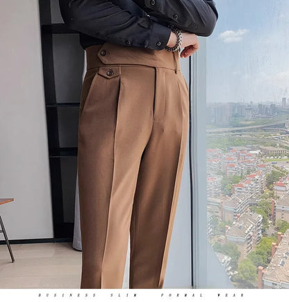Men’s Drooping Baggy Suit Pants
