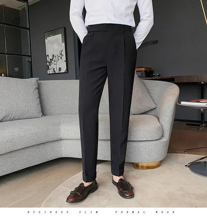 Men’s Drooping Baggy Suit Pants