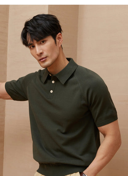 Men’s Light Luxury Knit Polo