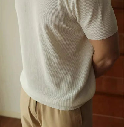 Men’s Knit Polo Shirt