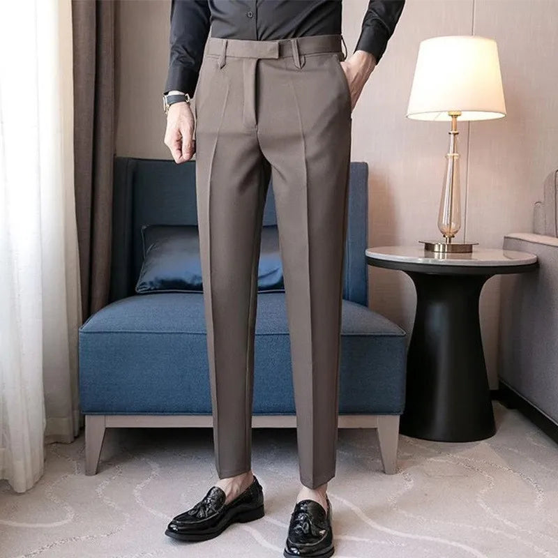 Men’s Draped Baggy Suit Pants