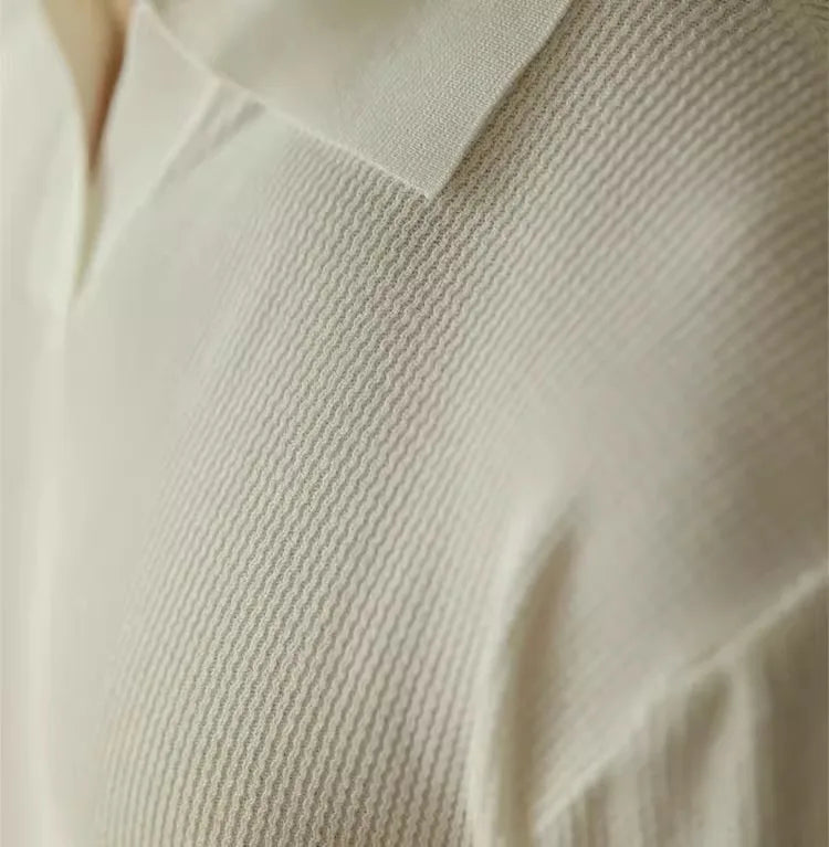 Men’s Knit Polo Shirt