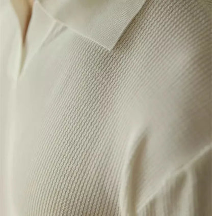 Men’s Knit Polo Shirt