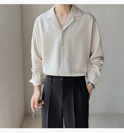 Men’s Suit Collar Shirt