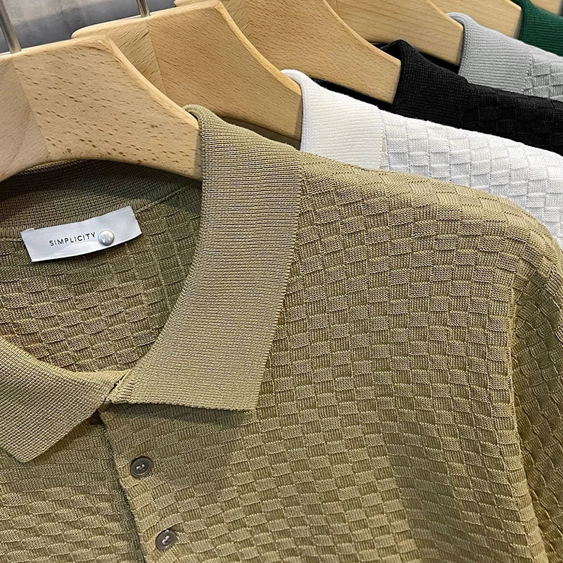 Men’s Light Luxury Knit Polo