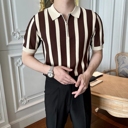 Men’s Knitted Polo Shirt