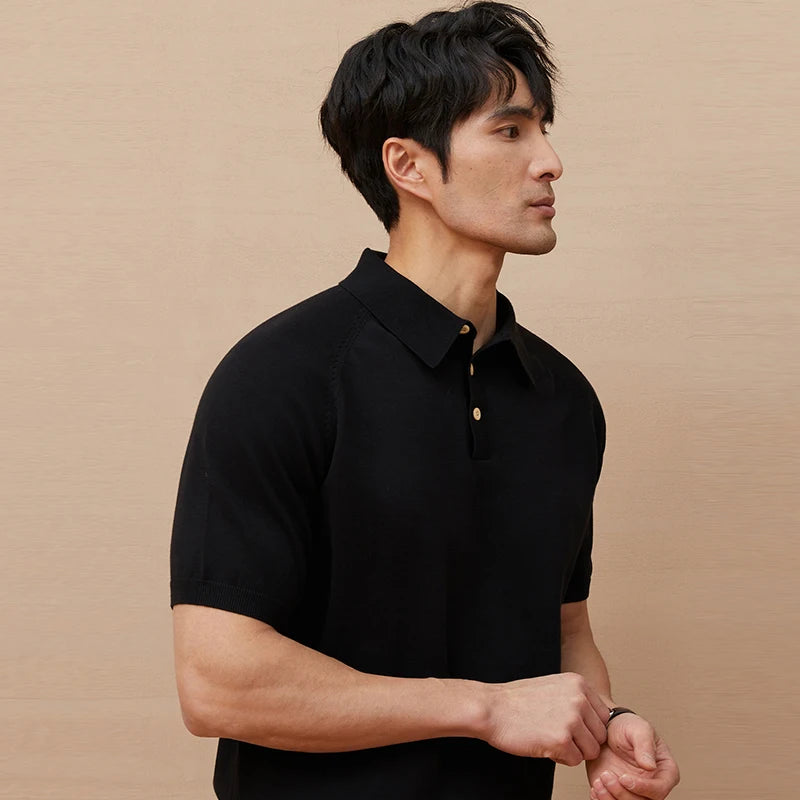 Men’s Light Luxury Knit Polo