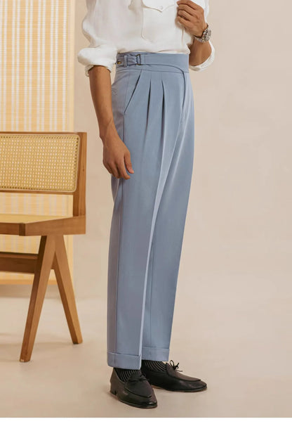 Men’s Draped Suit Pants