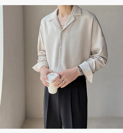 Men’s Suit Collar Shirt
