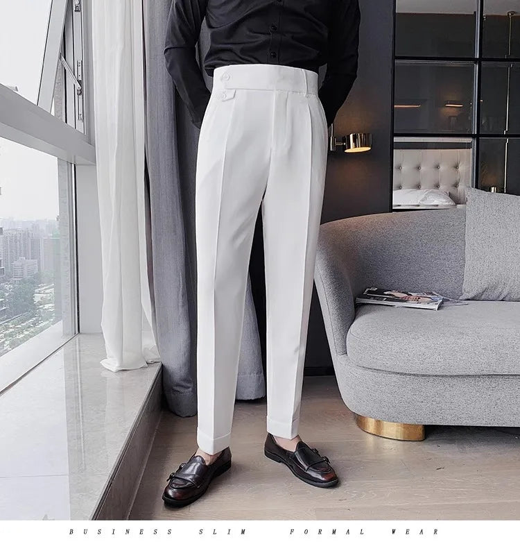 Men’s Drooping Baggy Suit Pants