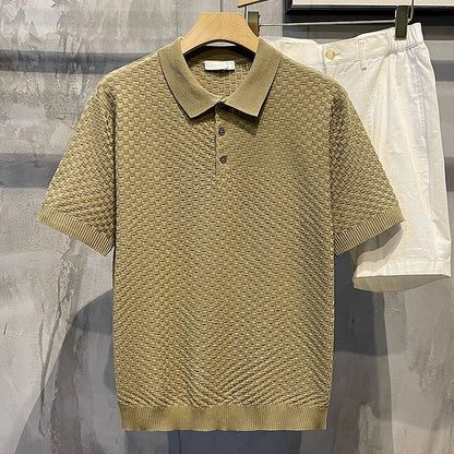 Men’s Light Luxury Knit Polo