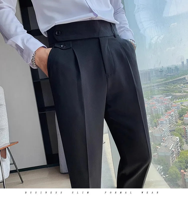 Men’s Drooping Baggy Suit Pants