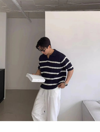 Men’s Knit Polo Shirt