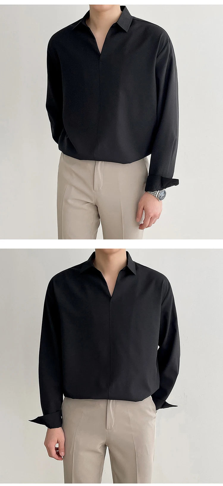 Men’s V-Neck Pullover Shirt