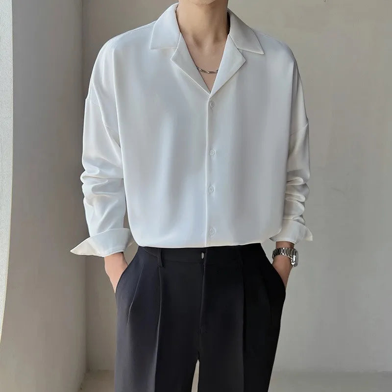 Men’s Suit Collar Shirt