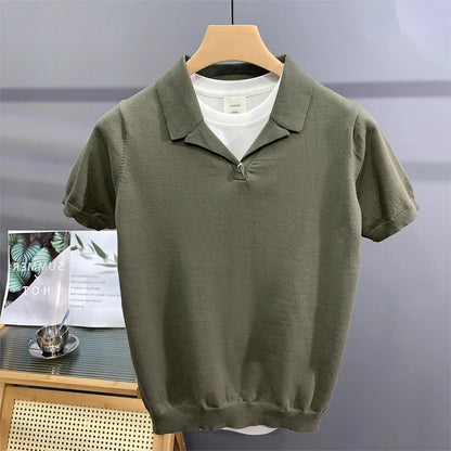 Men’s Luxury Knitted Polo