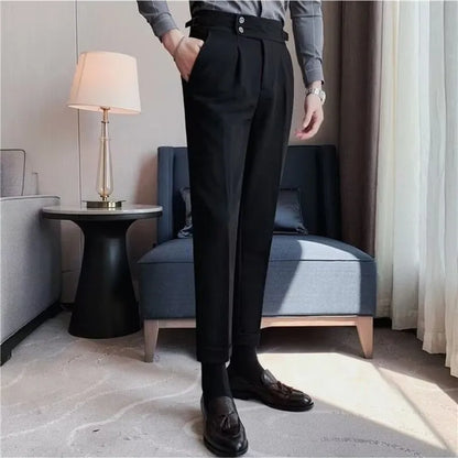 Men’s Draped Suit Pants